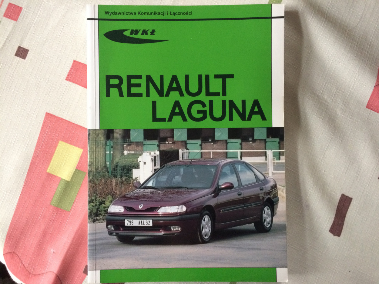 Książka Renault Laguna