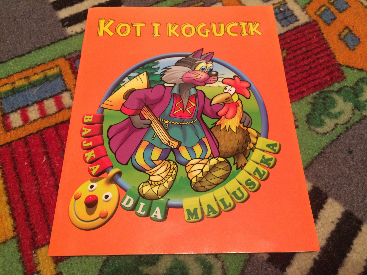 Książka kot i Kogucik