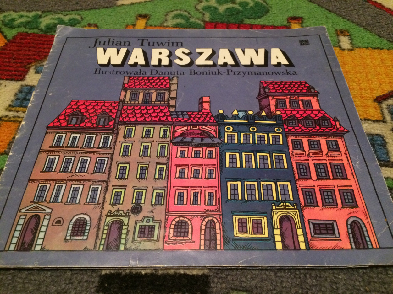 Książka Warszawa Julian Tuwim