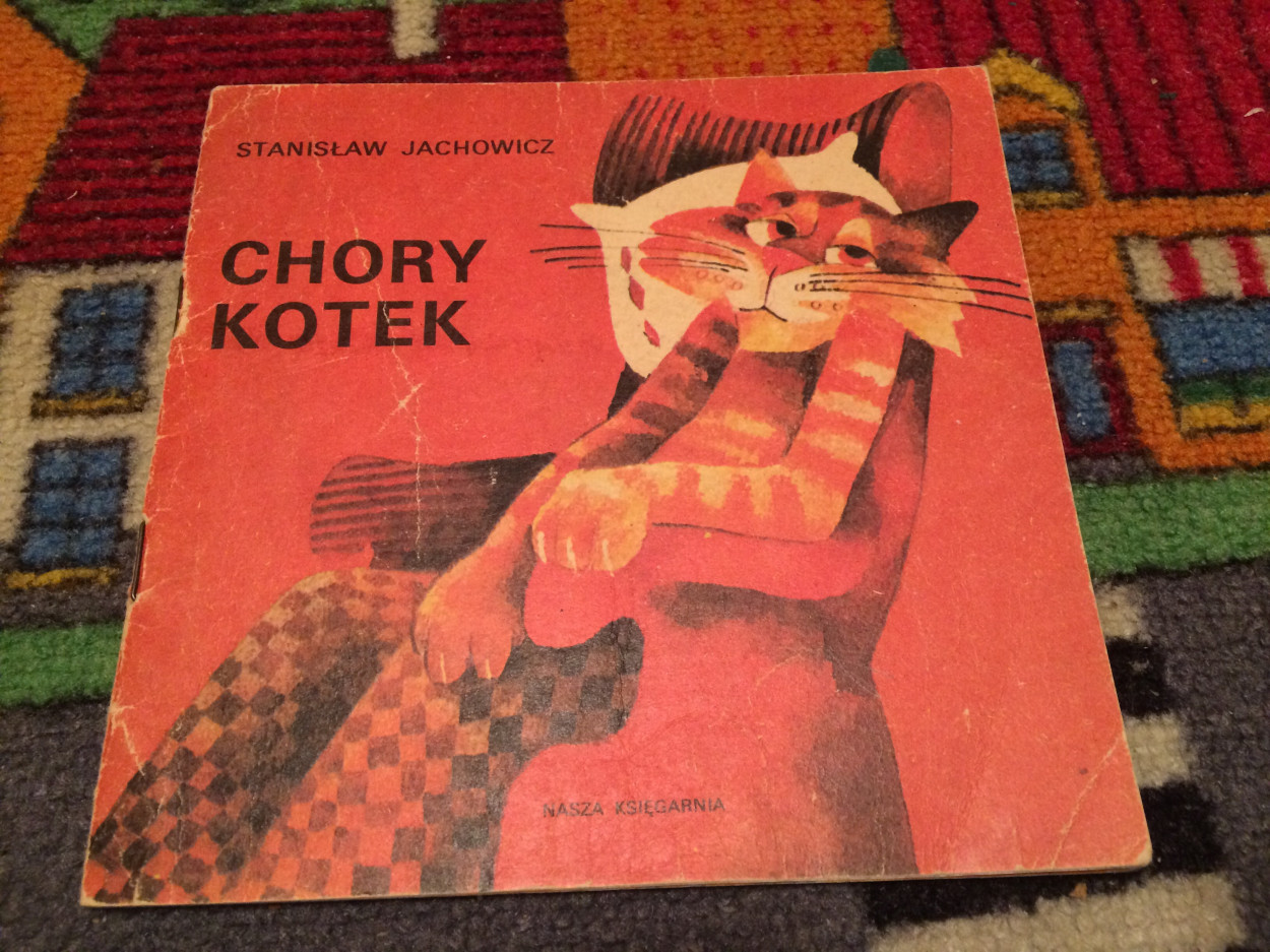 Książka chory Kotek