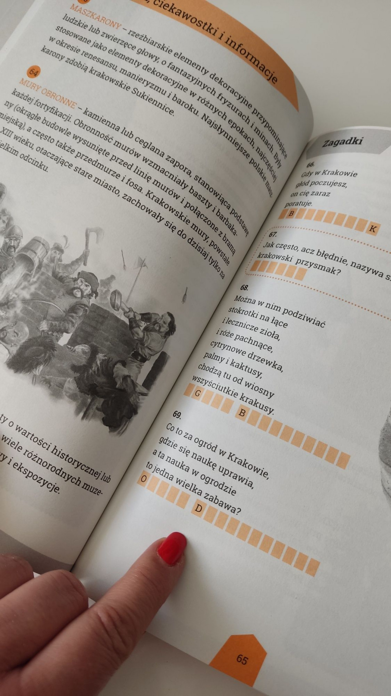 Książka Ciekawostki o Krakowie