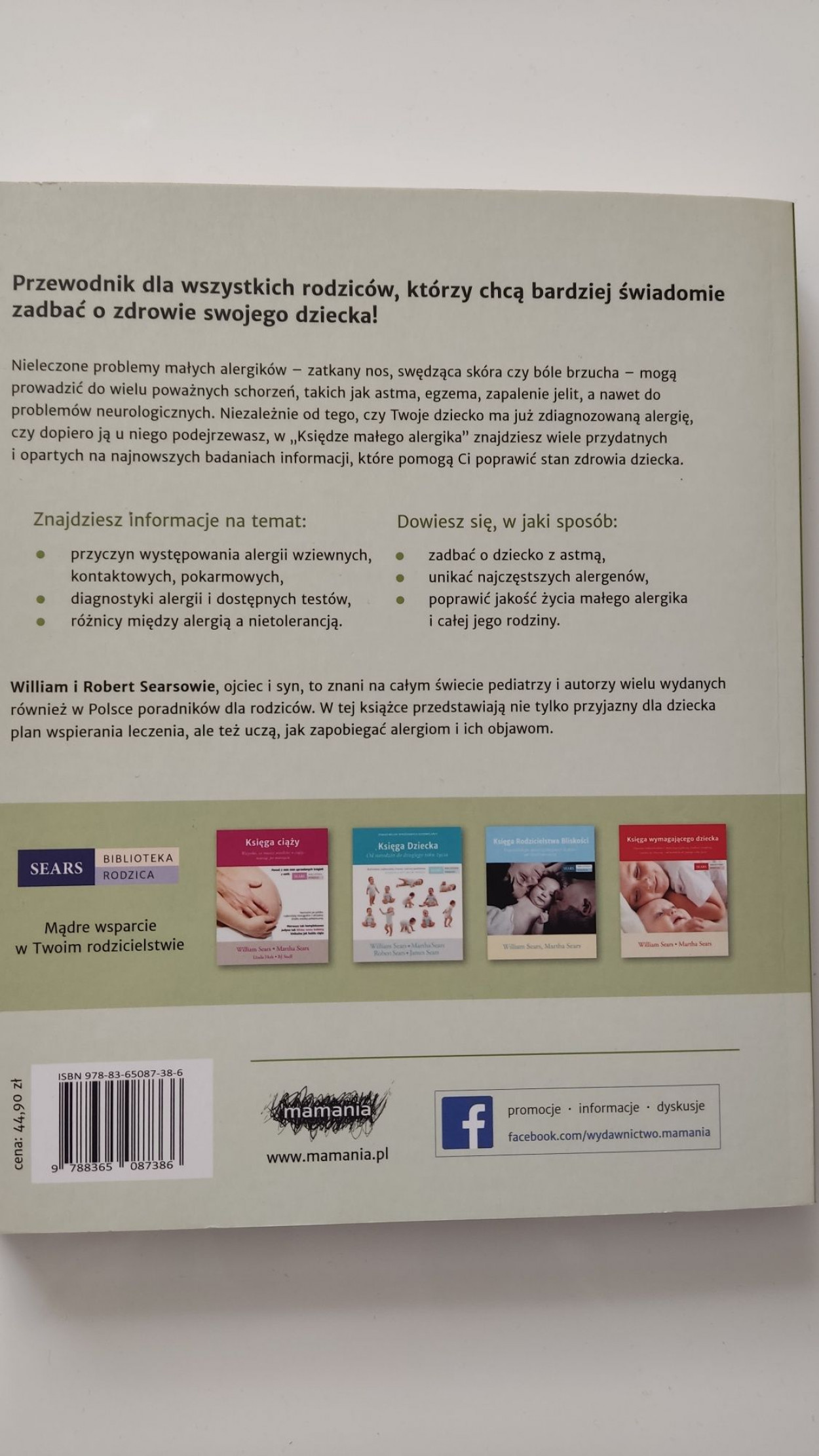 Książka Księga małego alergika R. W. Sears