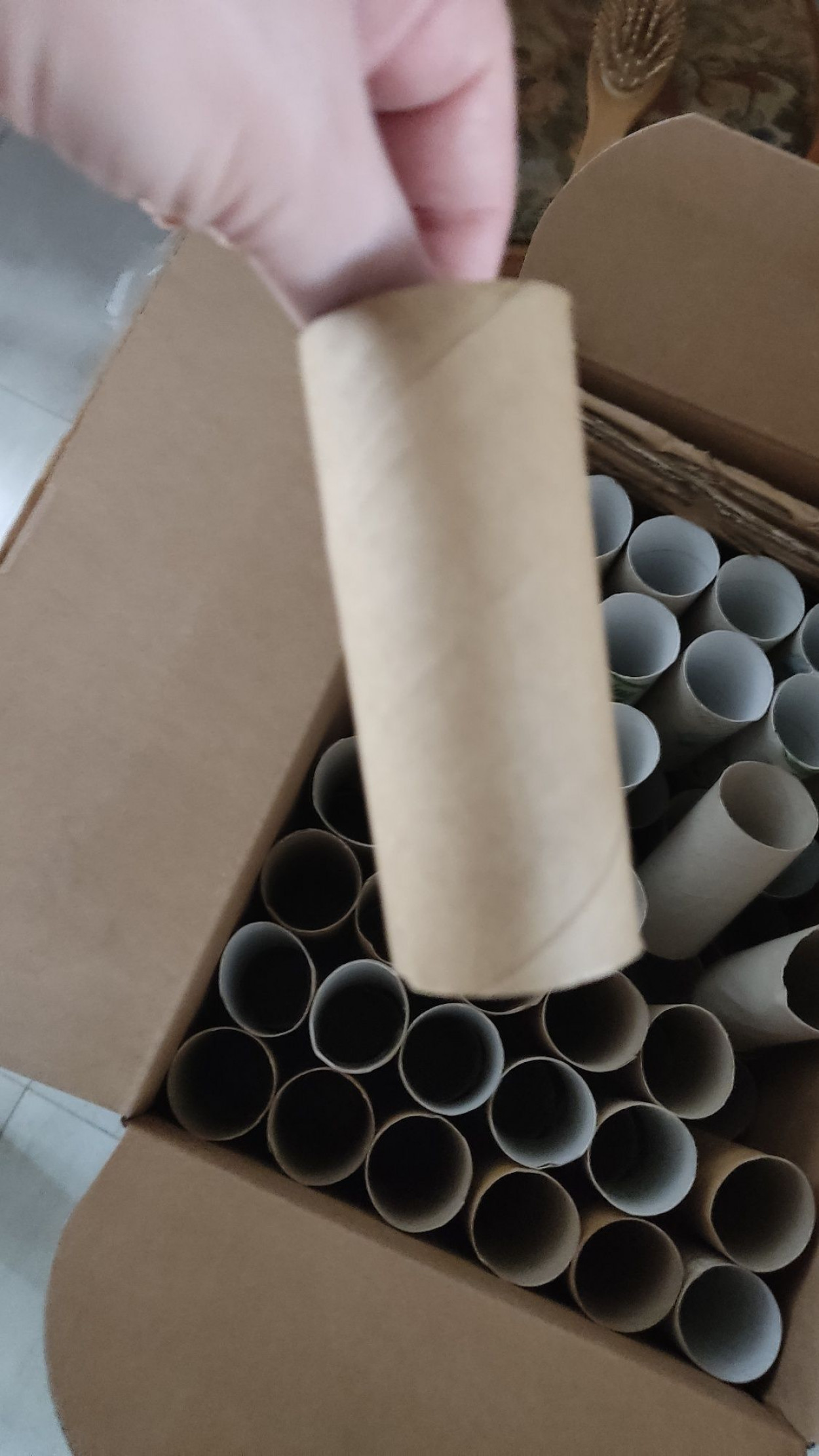 Rolki po papierze toaletowym do DIY