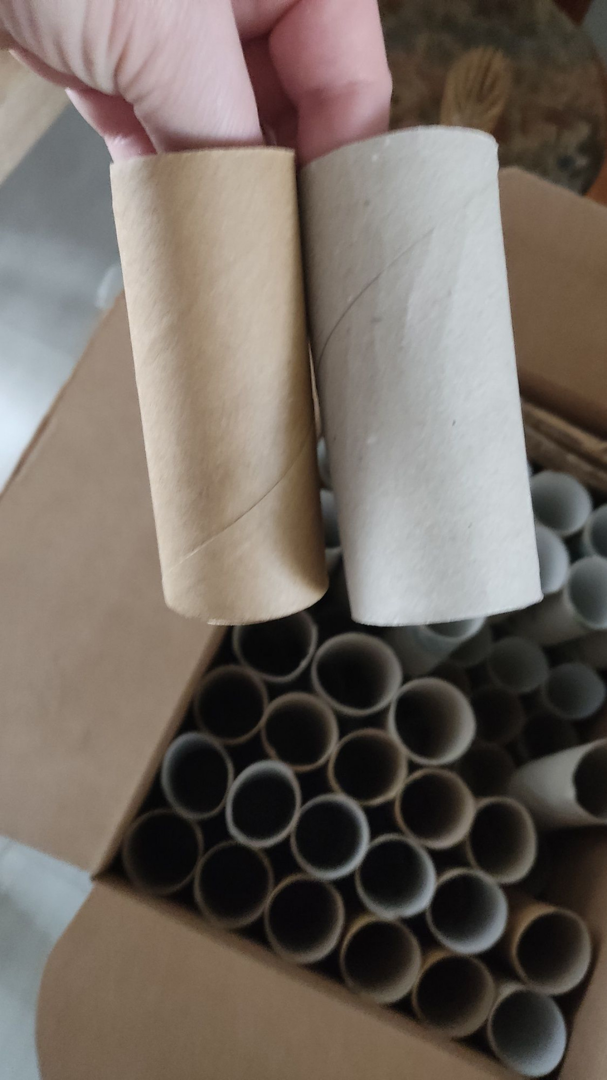 Rolki po papierze toaletowym do DIY